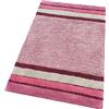 emmevi Tappeto Bagno Puro Cotone Morbido Camera Letto Colori Vivaci Lavabile mod.MERIDA 65X120 ROSA (R)