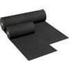 emmevi Tappeto Moquette Nera Antiscivolo Passatoia Corridoio Pavimento Scale Palestra Locale 100x700 Cm