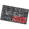 emmevi Zerbino Gomma Simpatico Tappeto Ingresso Porta Asciugapassi Antiscivolo Entrata 40x70 DIS_(E)