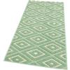 emmevi Tappeto Casa Cucina Rombi 3D Tridimensionali Bordato Moderno Assorbente Antiscivolo 50X290 VERDE_D