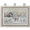 BIANCHERIAWEB SONNI CALDI E PROFONDI CON BIANCHERIAWEB Copriforno Cucina Universale Cinigliato Decorazione Forno Chalet Marrone