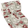 emmevi Tappeto Cucina Shabby Chic Antimacchia Retro Antiscivolo Passatoia Varie Misure Multiuso Bagno Cuori mod.MENDY dis.7 50x360