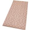emmevi Tappeto Bagno 3D Morbido Assorbente Antiscivolo Lavabile Scendiletto Camera 45x75 Cm Salmone
