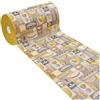 emmevi Tappeto Cucina Assorbente Bordato Antiscivolo Frutta e Verdura Passatoia Lavabile 52x240 Cm Giallo