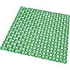 emmevi Tappeto Doccia Vasca Ventose Antiscivolo Tappetino Bagno Pvc Antimuffa Mod.SPERA_PEARLY 53X53 VERDE
