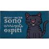 BIANCHERIAWEB Zerbino Entrata Ingresso Casa Esterno Antiscivolo In Cocco Fortuna Dis. Gatto