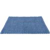 BIANCHERIAWEB Tappeto Bagno Doccia Antiscivolo In Microfibra Super Assorbente Osaka 60x120 Azzurro
