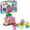 LEGO DUPLO | Disney Il Chiosco del Caffè di Ariel e Flounder, Giocattolo della Sirenetta da Costruire, Giochi Educativi per Bambine e Bambini in Età Prescolare da 2 Anni con Frutta e Cibo 10420