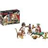 PLAYMOBIL Asterix 71270 Cesare e Cleopatra, Cesare e Cleopatra con Il Leopardo, Giocattolo per Bambini dai 5 Anni in su
