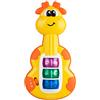 Chicco Chitarra Giraffa, Baby Senses, Bilingue, Primo gioco parlante musicale, Facile da Afferrare, Con 3 Tasti per imparare la prime Note Musicali, Lettere e Parole in Italiano e Inglese, 6-36 mesi