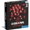 Clementoni - 16637 - La Casa di Carta/Money Heist - Behind the Mask, gioco da tavolo, gioco di società per tutta la famiglia, 2-5 giocatori - Made in Italy, multicolore