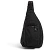 Vera Bradley Women's Recycled Lighten Up ReActive Mini Sling Backpack, Black, One Size