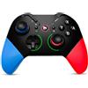 iflip Controller wireless per Switch/Lite/OLED Pro Controller per Switch Joystick remoto Gamepad Supporta asse giroscopico, Turbo Dual Shock, Wake up