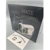 R2G MATE HYBRID Golf Laser Telemetro GPS Hybrid 3-Point Distance Display Bianco