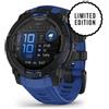 Garmin Instinct® 3 - 45 mm, AMOLED Schwarz mit Silikon-Wechselarmband 22 mm Bolt