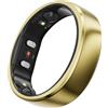 RINGCONN Gen 2 Anello Intelligente con Activity Tracker Bluetooth IP68 10 cm Oro RINGCONN