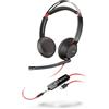 POLY Blackwire 5220 5200 Series Cuffie In-Ear On-Ear Nero 164,2 g