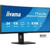 iiyama ProLite XCB3497WQSNP-B1 Monitor PC 86,4 cm (34") 3440 x 1440 Pixel Ultra