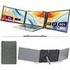 siaviala Nuovo Monitor Portatile 0.17 Ultra Sottile 14 1080P FHD IPS Schermo