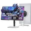 KTC Monitor Gaming 4K 27 Pollici Modalità Doppia 4K@160Hz / FHD@320Hz Pannello