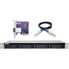 QNAP NAS Box Esterno HDD/SSD 2.5/3.5" Grigio con 8 Dispositivi Supportati