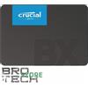 Crucial SSD CRUCIAL BX500 1TB 2.5 CT1000BX500SSD1 FINO A 540 MB/SSD INTERNO 3D NAND SATA