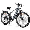 HedaTX TX1 Bicicletta elettrica, batteria rimovibile da 48 V 16 Ah, 29