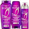 L'Oreal Paris L'Oréal Paris Elvive Routine Volumizzante, Collagen Lifter | Per Capelli Piatti e Senza Volume, Kit con Shampoo, Balsamo e Spray Rivitalizzante, Con Peptidi di Collagene