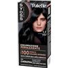 Syoss by Palette Colorazione Permanente 1-1 Nero, Colorazione capelli permanente con Cheratina, Tinta nera per 100% copertura dei capelli bianchi e fino a 100 giorni di colore intenso professionale