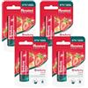 Himalaya Strawberry Shine Lip Balm with Strawberry Seed Oil, Repairs Dry and Chapped Lips, with a Hint of a Color, Boosts Hydration, Contains Nourishment of Vitamins and Minerals- 4.5g (Pack of 4)