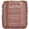 NYX Professional Makeup Bronzer, Per un Look Abbronzato e Luminoso, Tenuta fino a 12h, Resiste alle Sbavature, No Transfer, Buttermelt, Tonalità: Butta Me Up, 5 g