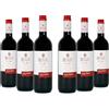 BotteBuona Vino Rosso d'Italia con Sentori di Frutti di Bosco, 11.5 % Vol, Confezione con 6 Bottiglie da 750 ml
