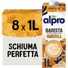 ALPRO BARISTA, Bevanda alla MANDORLA, Naturalmente Senza Lattosio, Ideale con il Caffè - 8 confezioni x 1 Litro