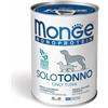 Monge Monoprotein Adult 100% Solo Tonno - Umido Cani, 400g Prezzo x 6 unità