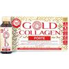GOLD COLLAGEN Forte - Collagene Integratore Antirughe Antiossidante con Biotina Crescita Capelli, Pelle Unghie e Sistema Immunitario, Vitamina C, Collagene Marino con Acido Ialuronico, 1 Pack 10x50 ml