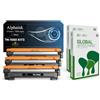 alphaink 3 Toner Compatibili con Brother TN1050 TN-1050 1000 Copie + 2 Risme A4 500 fogli per DCP-1510 DCP-1512 DCP-1612W DCP-1610W DCP-1616NW HL-1210W HL-1110 HL-1112 MFC-1810 MFC-1910W