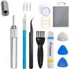 ISTARFIX Vetro Breaker Pen Telefono Sabbiatura Penna per iPhone X XS MAX 11 12 13 14 15 16 Plus pro max Vetro Posteriore Sostituzione Kit di Riparazione Altri Smartphone Vetro Rompere Tool kit