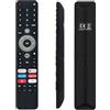 VINABTY Telecomando vocale sostituito Adatto per OK. QLED TV OTV 55AU-5023C,OTV43AU-5023C, OTV50AU-5023C, OTV55AU-5023C,OTV 43AU-5023C, OTV 50AU-5023C