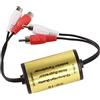 Generic Filtro Antirumore Audio Isolatore del Loop di Terra Adatto per un Suono Migliore per il Miglioramento del Segnale Dell'autoradio