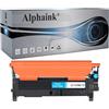 alphaink Toner Ciano Compatibile con Samsung CLT-C406S da 1000 Copie per Samsung Xpress C460FW C410W C460 CLP-365 CLP-365W CLP-360 CLX-3305 CLX-3305FW XPress C410W XPress C460FW