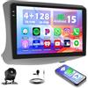 Hikity 4+128G Autoradio per Toyota Vitz XP10 Yaris Square Echo 1999-2005