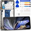 SRJTEK Per Xiaomi 11T 5G/11T Pro Schermo di Ricambio Per Xiaomi 11T Pro Display LCD 2107113SG 21081111RG Digitizer Touch Screen Assembly Kit di Riparazione (Nero, Con Telaio)