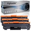 alphaink 3 44A CF244A Toner Compatibili per HP per LaserJet Pro M15 M15a M15w M16 M16a M16w M17 M17a M17w, HP LaserJet Pro MFP M28 M28a M28w M29 M29a M29w (3 Nero)