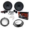 Superauto hi-fi Kit 4 Casse Altoparlanti Compatibili con Fiat Panda 169 dal 2003 al 2012 Anteriori K 165 + Adattatori e Accessori Montaggio