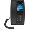 Fanvil H6W, Telefono IP WiFi per Hotel con Display LCD, Tastiera Numerica, Nero