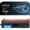 alphaink Toner Compatibile TN423 TN-423 TN-421 TN421 Ciano per Brother HL-L8260CDW HL-L8360CDW DCP-L8410CDW DCP-L8410CDN MFC-L8690CDW MFC-L8900CDW 6.500 Copie