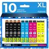 alphaink 10 Cartucce compatibili con Epson T1285 T1281 T1282 T1283 T1284 XL per Epson Stylus SX125 SX130 SX230 SX235W SX445W SX440W SX438W SX435W S22 SX430W SX425W SX425 SX420W BX305F BX305FW BX305FW