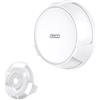 SURVADV Supporto da parete per TP-Link Deco BE23/BE25/BE3600/BE5000 Mesh WiFi 7 System (bianco, confezione da 1)