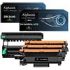 alphaink Kit 3 Toner e Tamburo Compatibile | TN2420XL e DR2400 per BrotherDCP: L2510D, L2512D, L2530DW, L2535DW, L2537DW, L2550DN - 6000 copie TN2420; 12.000 copie DR2400