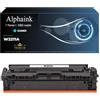 alphaink Toner W2211A 207A Ciano Con Chip Compatibile con HP Color Laser Pro M255DW M255NW MFP M282NW M283FDN M283FDW M283CDW versione da 1350 copie